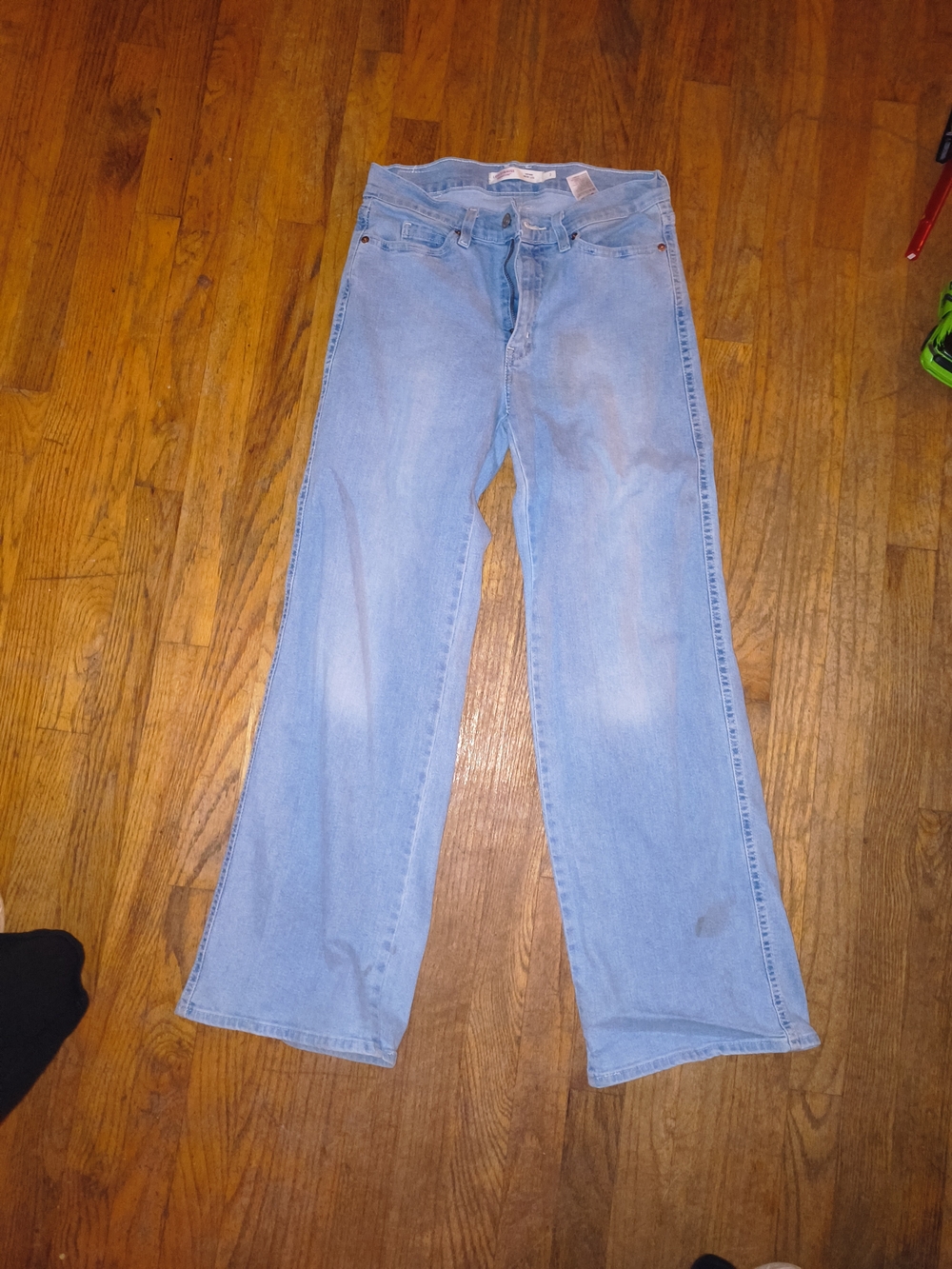 Signature by Levi Strauss Light Blue Flare Jeans